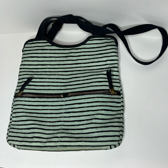 Fossil Canvas Cloth Erin Crossbody - Picture 1 of 14